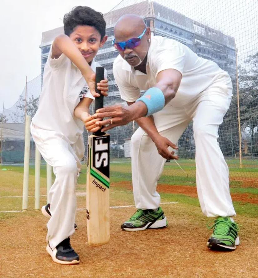 vinod kambli son