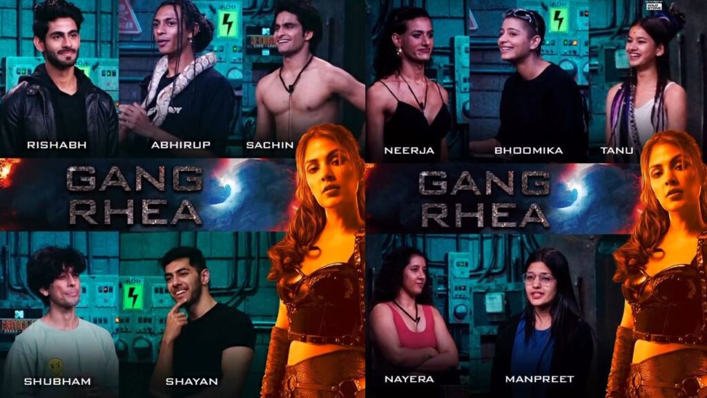 gang rhea chakraborty contestants