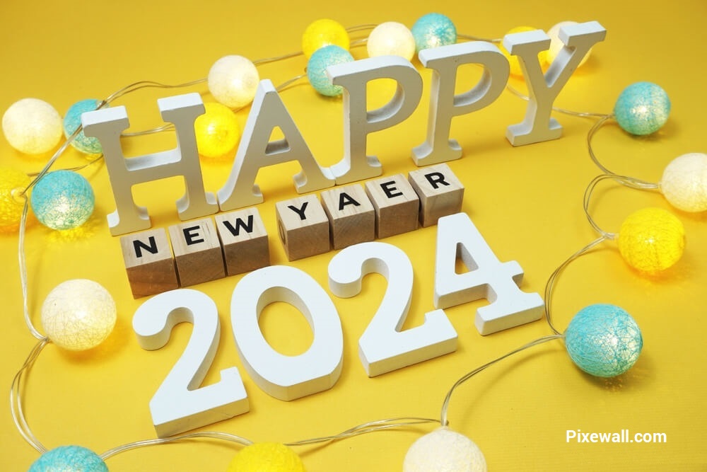 happy new year 2024 wallpaper hd