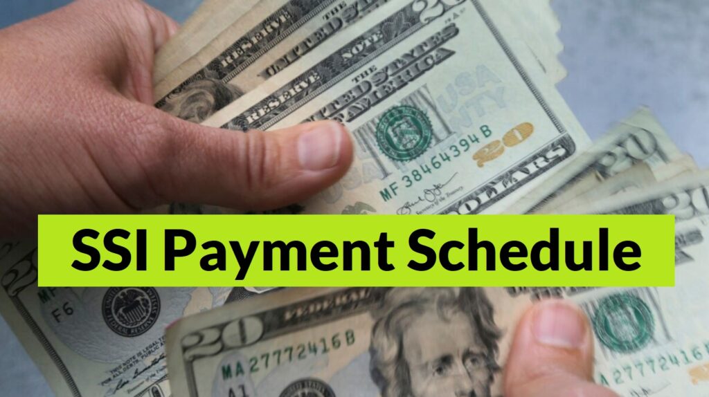 ssi payment schedule 2024